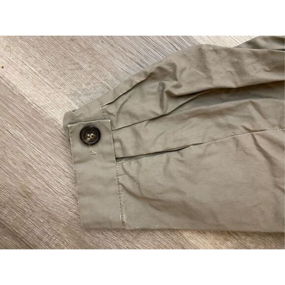 Marni Green Cotton Drawstring Rain Jacket, Sz Italy 38 /US Medium*, MSRP $2100 - Picture 8 of 11